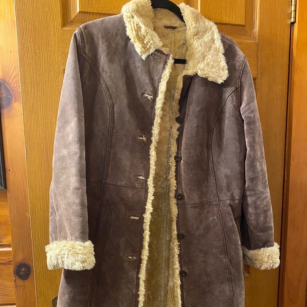 Wilson Vintage Suede Leather Coat